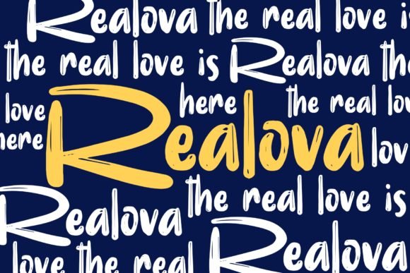 Realova Font - Featured Image