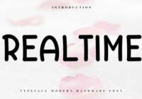 Realtime Font - Featured Image