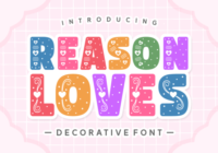 Reason Loves Font - Featured Image
