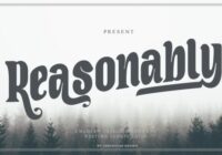 Reasonably Font - Featured Image