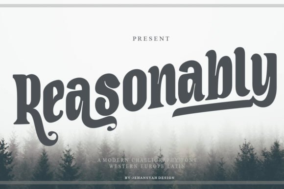 Reasonably Font - Featured Image