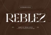 Reblez Font - Featured Image