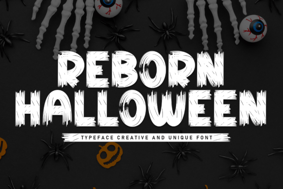 Reborn Halloween Font - Featured Image