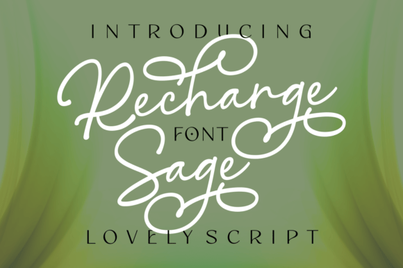 Recharge Sage Font - Featured Image