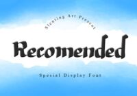 Recomended Font - Featured Image