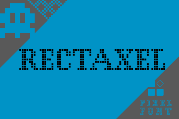 Rectaxel Font - Featured Image