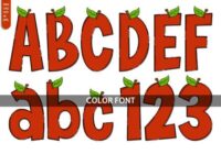 Red Apple Font - Featured Image