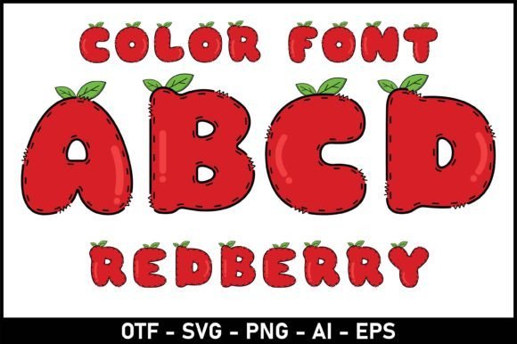 Red Berry Font - Featured Image