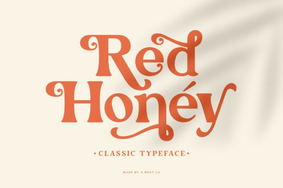Red Honey Font - Featured Image