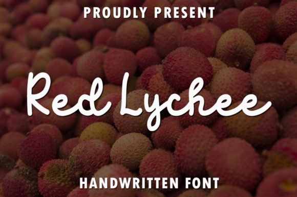 Red Lychee Font - Featured Image