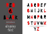 Red and Black Font - Featured Image