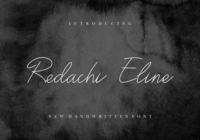 Redachi Eline Font - Featured Image