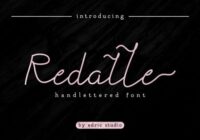 Redalle Font - Featured Image