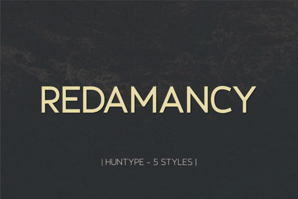 Redamancy Font - Featured Image