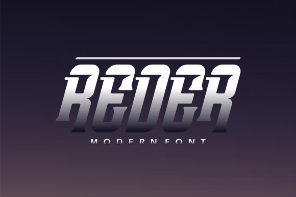 Reder Font - Featured Image