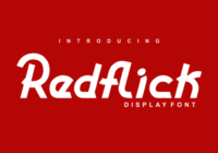 Redflick Font - Featured Image