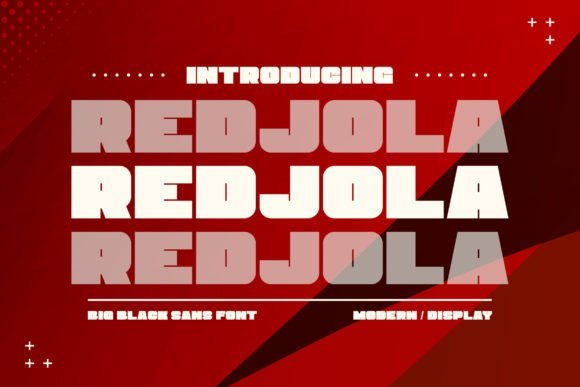 Redjola Font - Featured Image