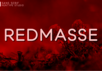 Redmasse Font - Featured Image