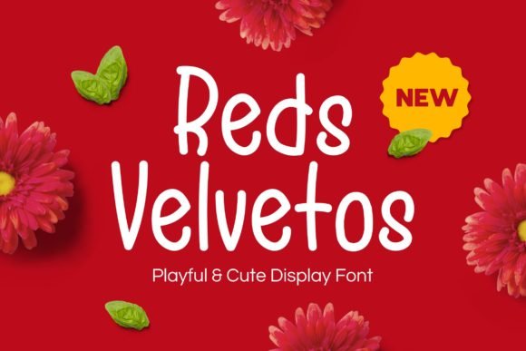 Reds Velvetos Font - Featured Image