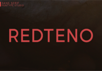 Redteno Font - Featured Image
