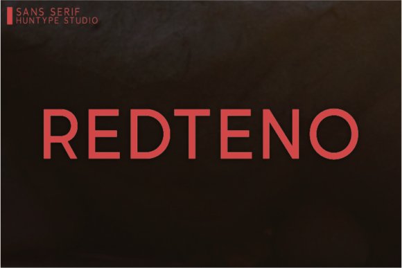 Redteno Font - Featured Image