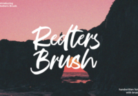 Redters Brush Font - Featured Image