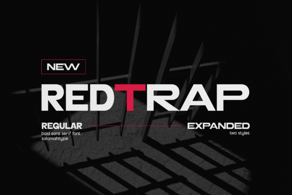 Redtrap Font - Featured Image