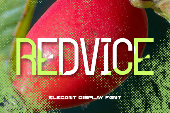 Redvice Font - Featured Image