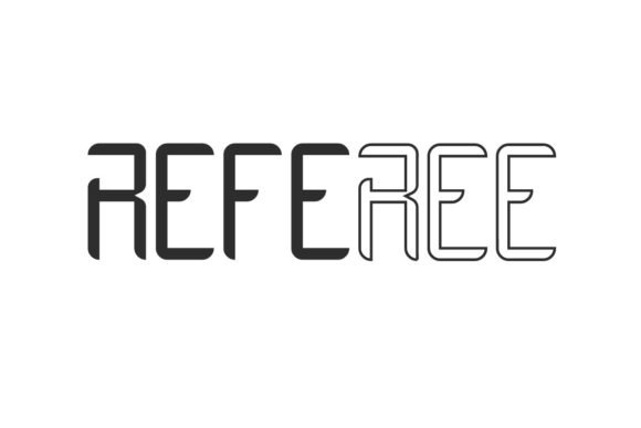 Referee Font - Featured Image