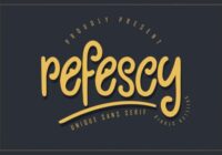 Refescy Font - Featured Image