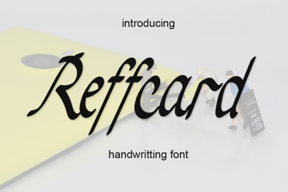 Reffcard Font - Featured Image
