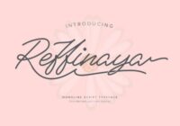 Reffinaya Font - Featured Image