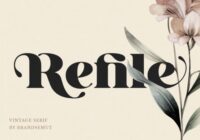Refile Font - Featured Image