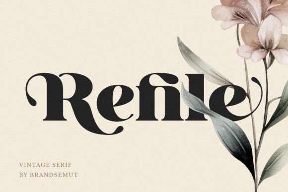 Refile Font - Featured Image