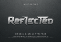Reflected Font - Featured Image