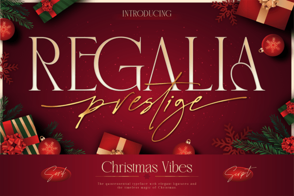 Regalia Prestige Font - Featured Image