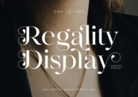 Regality Display Font - Featured Image