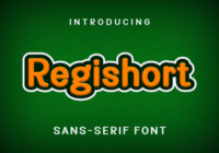 Regishort Font - Featured Image