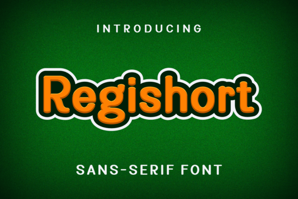 Regishort Font - Featured Image