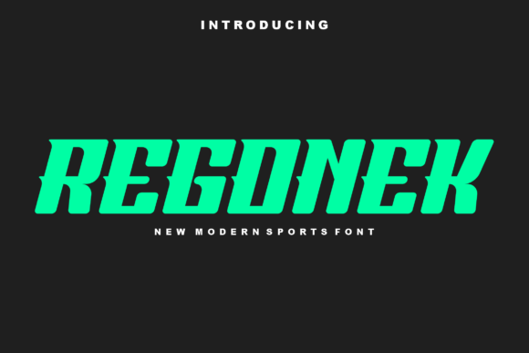 Regonek Font - Featured Image