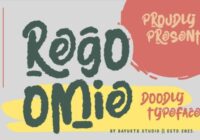 Regoomie Font - Featured Image