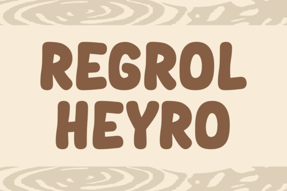 Regrol Heyro Font - Featured Image