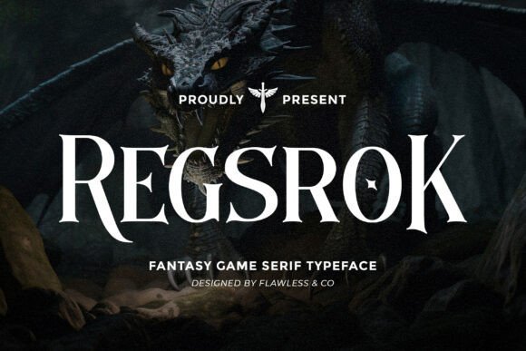 Regsrok Font - Featured Image
