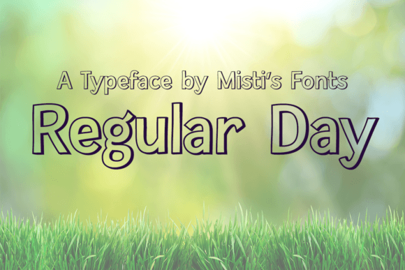 Regular Day Font - Featured Image
