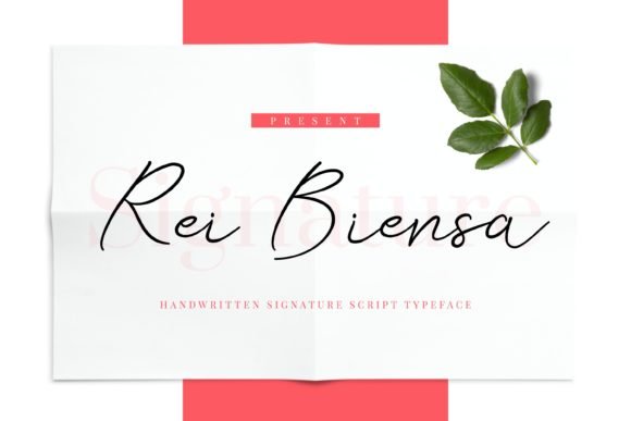 Rei Biensa Font - Featured Image
