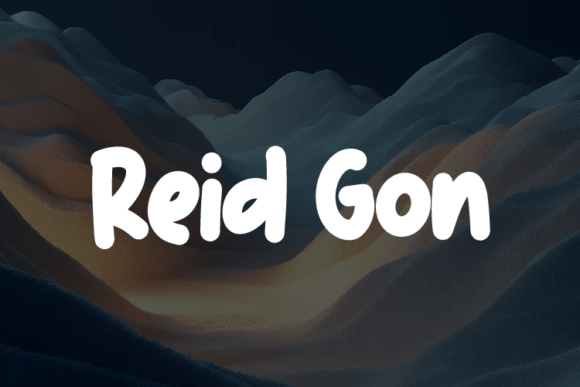 Reid Gon Font - Featured Image