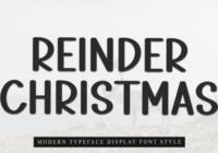 Reinder Christmas Font - Featured Image