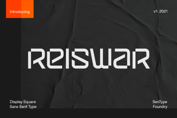 Reiswar Font - Featured Image