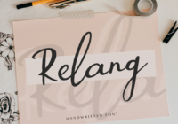 Relang Font - Featured Image