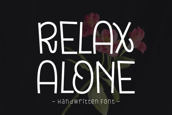 Relax Alone Font - Featured Image